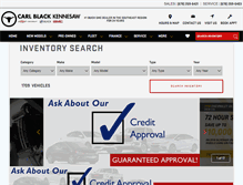 Tablet Screenshot of kennesawchevroletbuickgmc.com